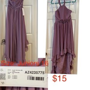 Juniors dress